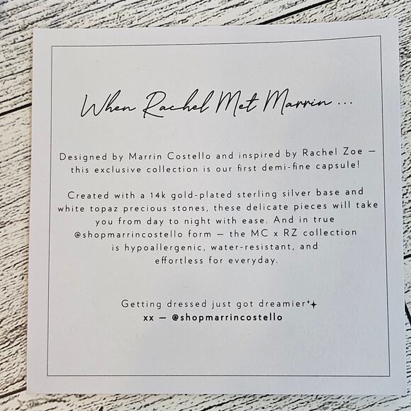 Marrin Costello x Rachel Zoe Collection Mystique Hoop Earrings - Picture 5 of 7